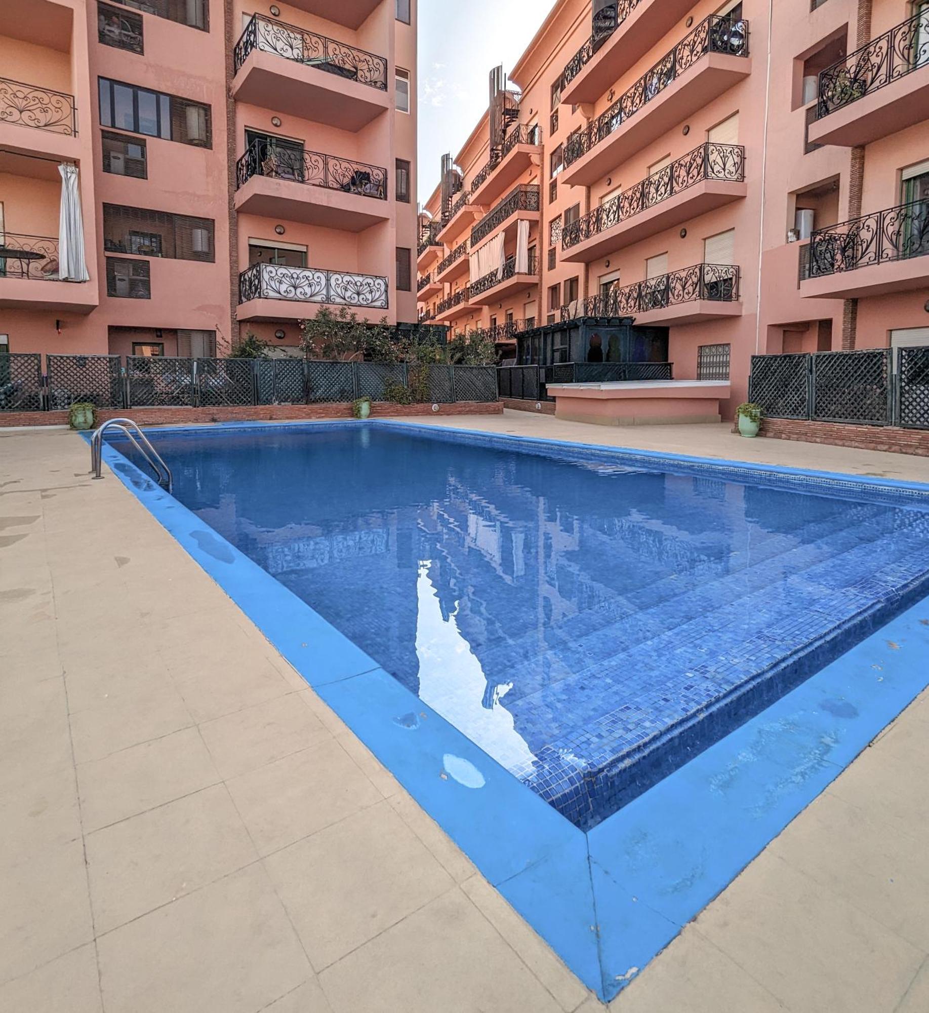 Apartement Panoramic View Majorelle Garden With Pool Марракеш Екстер'єр фото